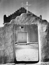 Adams Church, Taos, Pueblo (1942)
